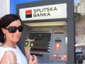 Podizanje gotovine na bankomatu Splitske banke (izvor: neteller blog)